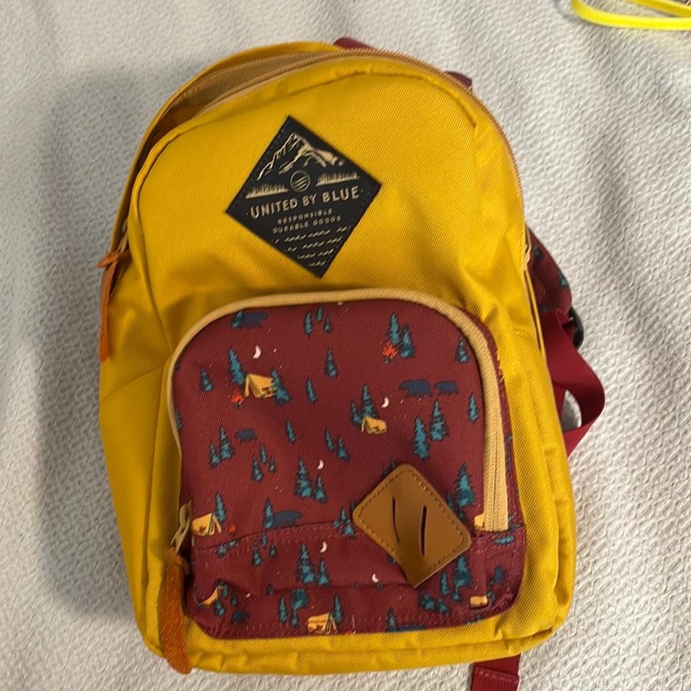 United by blue mini back pack BRAND NEW!